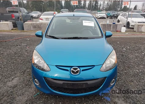 2012 Mazda Mazda2 Touring из США, поврежденный, VIN JM1DE1LZ3C0150384